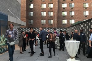 Christopher K. Ho, 'Aloha to the World at the Don Ho Terrace,' Artist Walkthrough at The Bronx Museum of the Arts (3 October 2018). © Asia Contemporary Art Week.